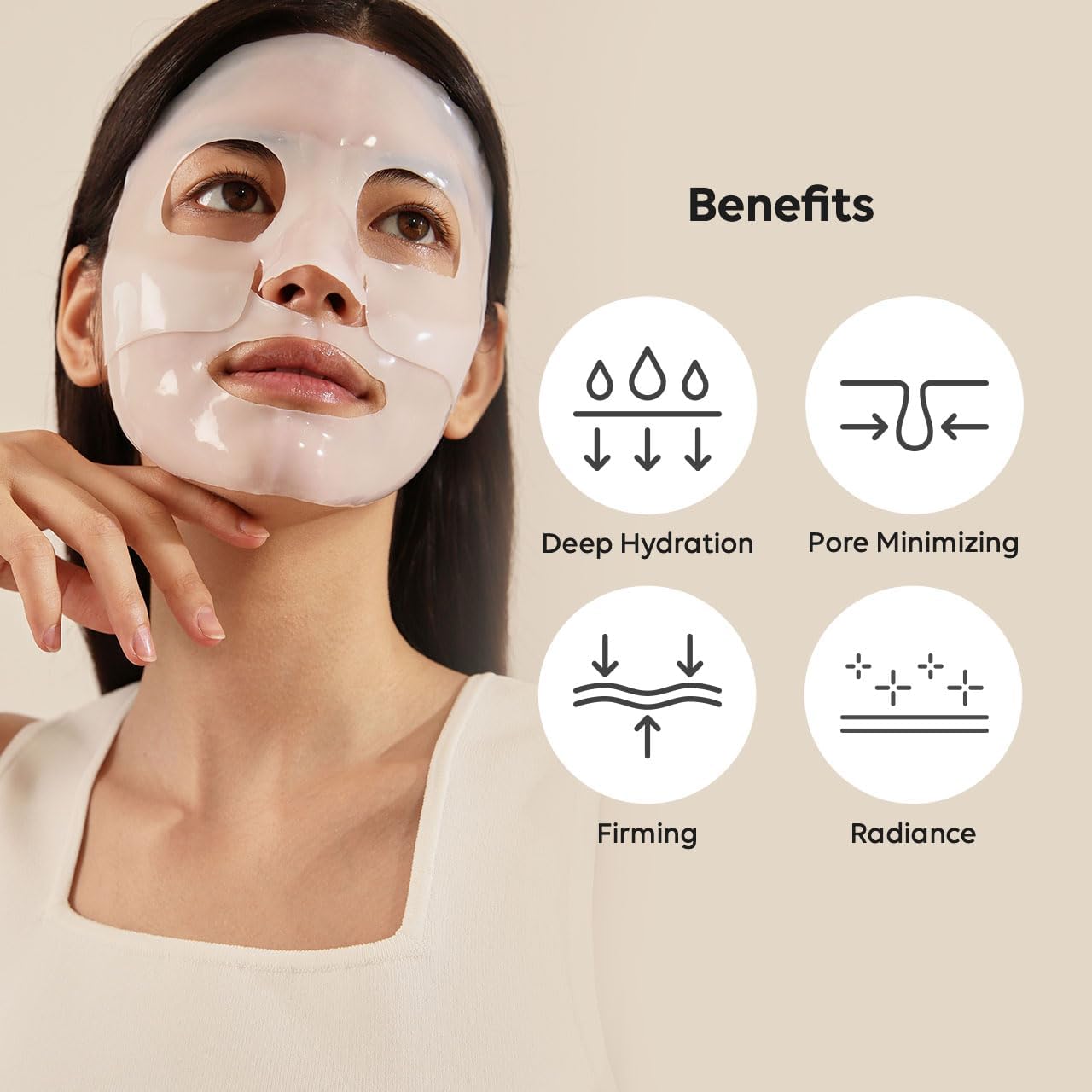 PORES ERASE Collagen Face Mask